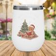 North Pole Book Club Gingerbread Christmas Reading Wine Tumbler North Pole Book Club Gingerbread Christmas Reading Wine Tumbler