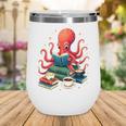 Octopus Reading Books Tea Coffee Wine Tumbler Octopus Reading Books Tea Coffee Wine Tumbler