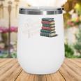 The Original Handheld Device Book Fair Book Lover Wine Tumbler