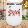 Poppy Field Wizard Of Oz Cowardly Brave Lion Book Wine Tumbler