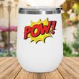 POW -Adults Kids Comic Book Cartoon Pop Art Novelty Sarcastic Wine Tumbler POW -Adults Kids Comic Book Cartoon Pop Art Novelty Sarcastic Wine Tumbler