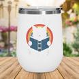 I Read Banned Books For Men Women Cat Banned Books Wine Tumbler