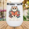 I Read Banned Books Shirt Cat Lover Bookworm Reader Men Women Kids Wine Tumbler