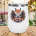 I Read Banned Books Sly Fox Reading Books Wine Tumbler