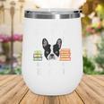 Read Books & Pet My Frenchton Owner Frenchton Lover Wine Tumbler Read Books & Pet My Frenchton Owner Frenchton Lover Wine Tumbler