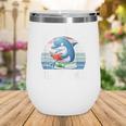 I Read Past My Bedtime Reading Dolphin Book Lover Wine Tumbler
