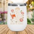 Read In Peace Skeleton Reading Book Halloween Teacher Wine Tumbler Read In Peace Skeleton Reading Book Halloween Teacher Wine Tumbler