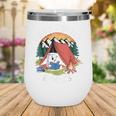 Read S'More Books Reading Camping Smores Kawaii S'Mores Wine Tumbler