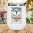 The Reader Bookish Cute Spooky Ghost Reading Book Tarot Card Wine Tumbler The Reader Bookish Cute Spooky Ghost Reading Book Tarot Card Wine Tumbler