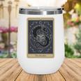 The Reader Tarot Card Mystic Dragon Book Magic Wine Tumbler