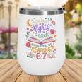 Reading 6 7 Meme Six Seven Cozy Book Lover Teacher Wine Tumbler