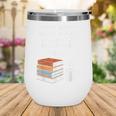Reading 6-7 Six Seven Meme English Teacher Book Lover Wine Tumbler