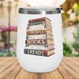 Reading Book Wine Tumbler Reading Book Wine Tumbler
