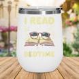 Reading Books For Kids Book Lover Bookworm Librarian Wine Tumbler