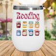 Reading Is My Jam Teacher Student Book Lovers Wine Tumbler Reading Is My Jam Teacher Student Book Lovers Wine Tumbler