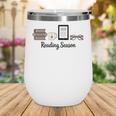 Reading Season Book Lover Librarian Cozy Bookworm Wine Tumbler
