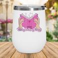 Reading Smut Is My Therapy Romance Book Reader Humor Wine Tumbler