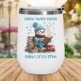 Reading Snow So Many Books Christmas Snow Little Time Wine Tumbler Reading Snow So Many Books Christmas Snow Little Time Wine Tumbler