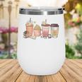 Reading Tea Coffee And Books Wine Tumbler Reading Tea Coffee And Books Wine Tumbler