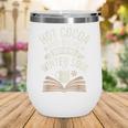 Reading All Winter Cozy Book Lover And Literary Escape Wine Tumbler Reading All Winter Cozy Book Lover And Literary Escape Wine Tumbler