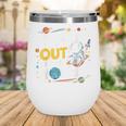 Reading Is Out Of This World Space Book Lover Kids Wine Tumbler