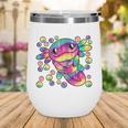 Readsolotl Cute Axolotl Book Lover Reading Women Girls Wine Tumbler