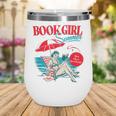 Retro Book Girl Summer For Women Beach Reading Wine Tumbler Retro Book Girl Summer For Women Beach Reading Wine Tumbler