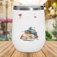 Retro Just A Girl Who Love Dogs Books And Coffee Bookworm Wine Tumbler Retro Just A Girl Who Love Dogs Books And Coffee Bookworm Wine Tumbler