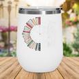 Retro So Many Books Little Time Book Clock Reading Wine Tumbler