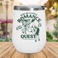 Romance Novel Smut Book Lover Bookish Bibliophile Wine Tumbler