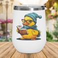 Rubber Duck Reading Book Rubber Duckie Reader Coffee Lover Wine Tumbler Rubber Duck Reading Book Rubber Duckie Reader Coffee Lover Wine Tumbler