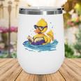 Rubber Duck Reading Book Swim Rubber Duckling Rubber Duckie Wine Tumbler Rubber Duck Reading Book Swim Rubber Duckling Rubber Duckie Wine Tumbler