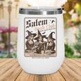 Salem Book Club Bookish Halloween Retro Salem Witch Book Wine Tumbler Salem Book Club Bookish Halloween Retro Salem Witch Book Wine Tumbler