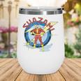 Shazam Comic Book Art Heroic Portrait Vintage Wine Tumbler