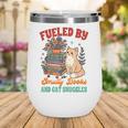Smut Reader Cat Lover Fueled By Smutty Books & Cat Snuggles For Men Women Wine Tumbler Smut Reader Cat Lover Fueled By Smutty Books & Cat Snuggles For Men Women Wine Tumbler
