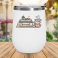 Spending Time With My Book Boyfriends Apparel Wine Tumbler