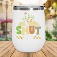 Spicy Book Lover Smut Slut Romance Reading Librarian Wine Tumbler