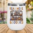 Spooky Halloween Bookshelf Bookcase Read More Books Wine Tumbler Spooky Halloween Bookshelf Bookcase Read More Books Wine Tumbler