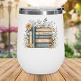 Subtle Book Anti Trump Women Book Loves Retro Wine Tumbler