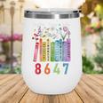 Subtle Floral Foxglove Daisy Tulip Book Lover Wine Tumbler Subtle Floral Foxglove Daisy Tulip Book Lover Wine Tumbler