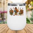 Teacher Fall Thanksgiving Turkey Reading Books Lovers Wine Tumbler Teacher Fall Thanksgiving Turkey Reading Books Lovers Wine Tumbler