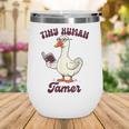 Teacher Silly Goose Reading Book Teaching Tiny Human Tamer Wine Tumbler Teacher Silly Goose Reading Book Teaching Tiny Human Tamer Wine Tumbler