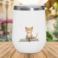That's What I Do I Pet Cats I Read Books And I Know Things Wine Tumbler