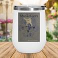 The Three Musketeers Book Cover Wine Tumbler The Three Musketeers Book Cover Wine Tumbler