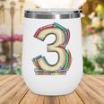 Toddler 3rd Birthday Books Themed 3 Year Old Boys Kids Girls Wine Tumbler Toddler 3rd Birthday Books Themed 3 Year Old Boys Kids Girls Wine Tumbler
