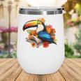 Toucan Reading Book Wine Tumbler