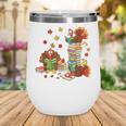 Turkey Reading Books Fall Librarian Book Lover Teacher Kids Wine Tumbler Turkey Reading Books Fall Librarian Book Lover Teacher Kids Wine Tumbler