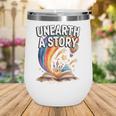 Unearth A Story Rainbow Treasure Book Wine Tumbler