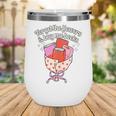 Valentines Book Lover Forget The Flowers And Buy Me Books Wine Tumbler