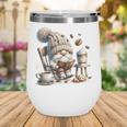Vintage Cute Gnome Reading Book Coffee Cute Gnome Graphic Wine Tumbler Vintage Cute Gnome Reading Book Coffee Cute Gnome Graphic Wine Tumbler
